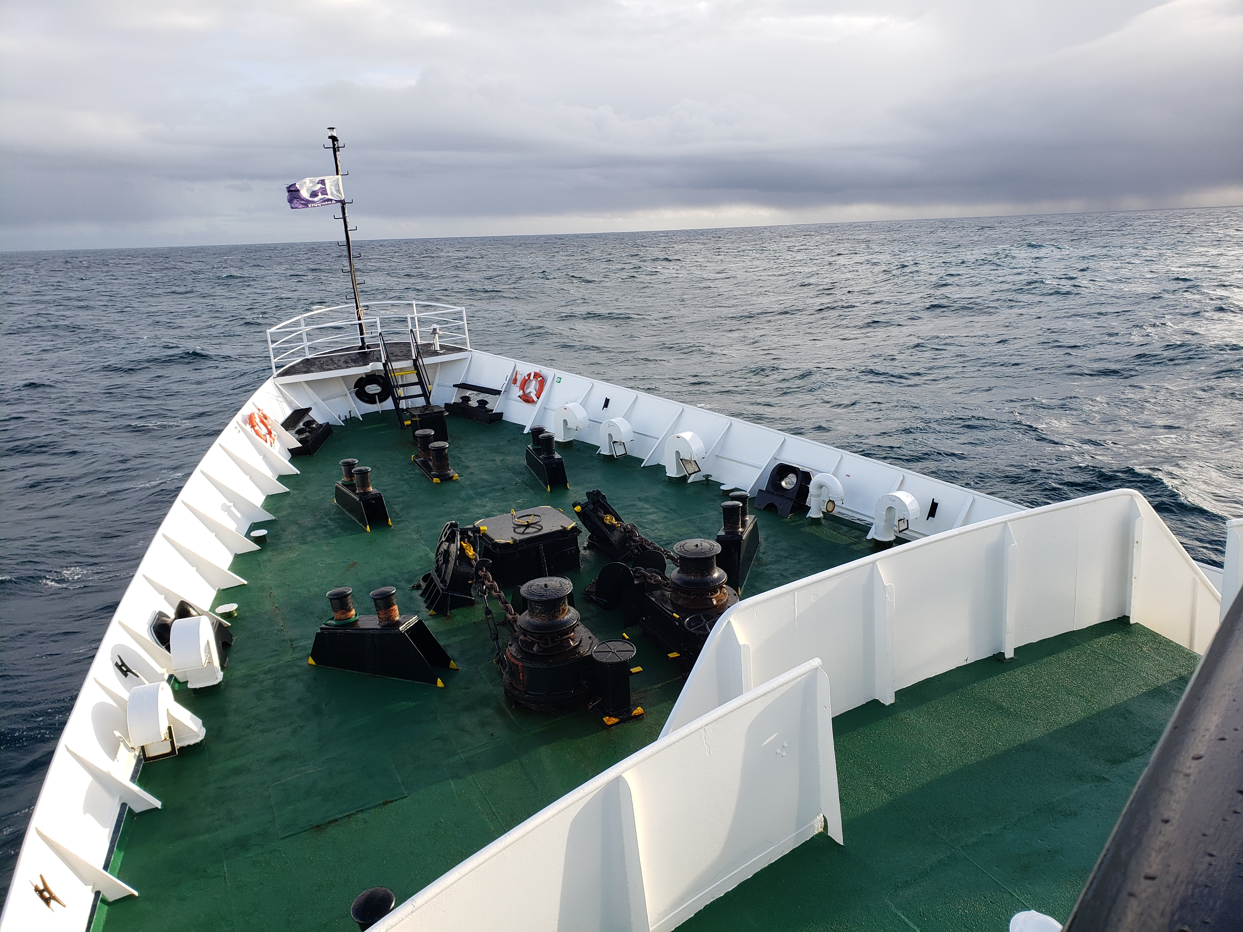 The Ushuaia in the Drake Passage
